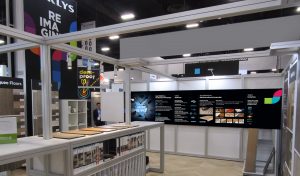 TORLYS Surfaces booth design 2019