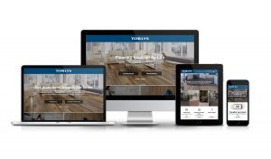 TORLYS Website Redesign featuring home pages on multiple devices